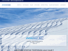 Tablet Screenshot of dominioski.com